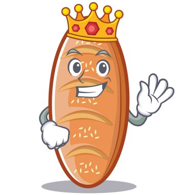 Kral pişmiş ekmek karakter çizgi film