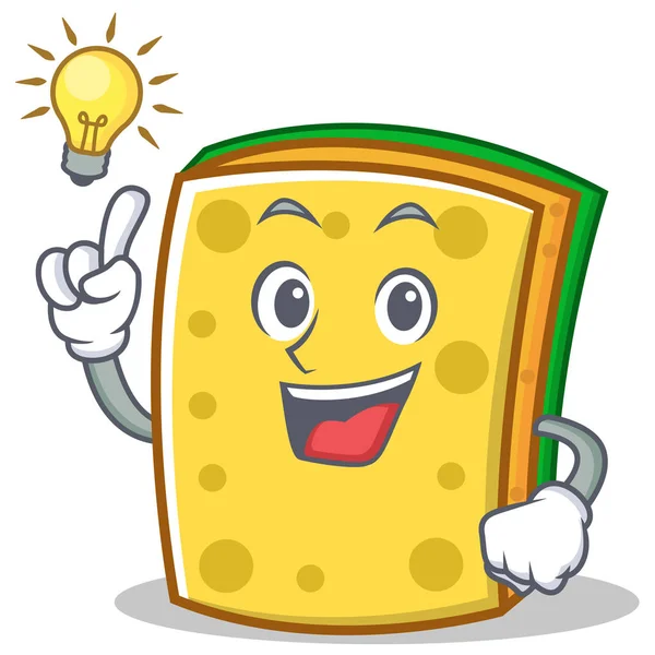 Komik bir fikir sünger çizgi film karakteri var