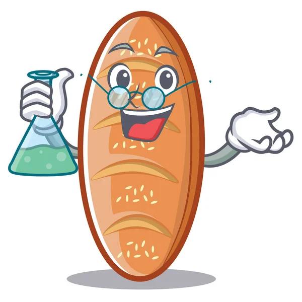 Profesör pişmiş ekmek karakter çizgi film