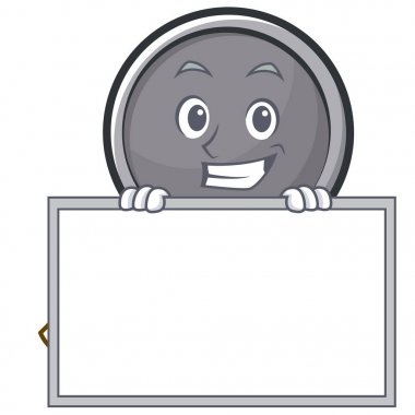 Yönetim Kurulu kızartma tavası çizgi film karakteri ile sırıtarak