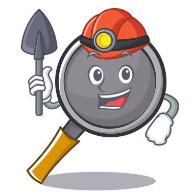 Madenci kızartma tavası çizgi film karakteri