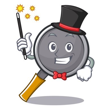 Sihirbaz kızartma tavası çizgi film karakteri