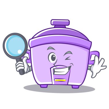 Dedektif pirinç Ocak karakter karikatür