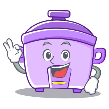 Tamam pirinç Ocak karakter karikatür