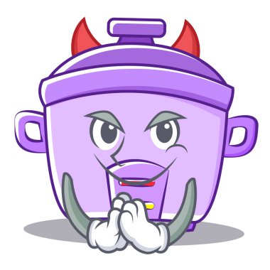 Şeytan pirinç Ocak karakter karikatür