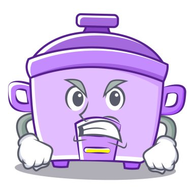 Kızgın pirinç Ocak karakter karikatür