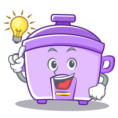 Bir fikir pirinç Ocak karakter karikatür var