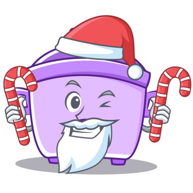 Santa şeker pirinç Ocak karakter karikatür ile
