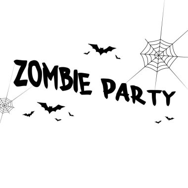 Halloween Metin arka plan stili koleksiyonu