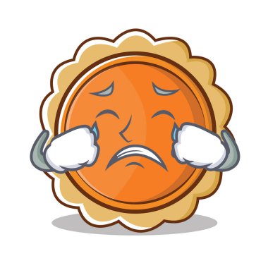 Ağlayan kabak pasta karakter karikatür