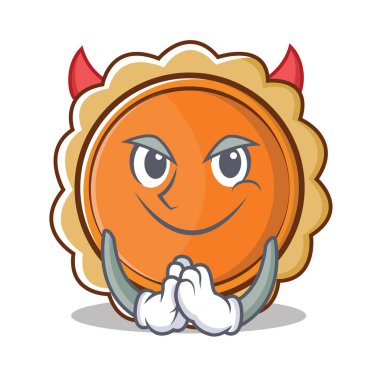 Şeytan kabak pasta karakter karikatür