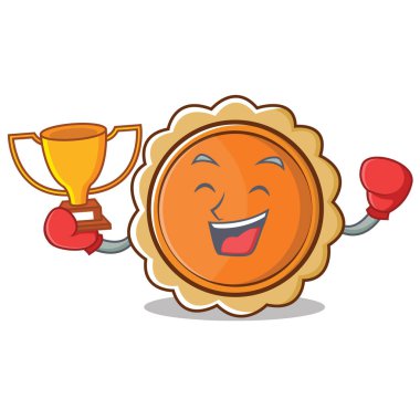 Boks kabak pasta karakter karikatür