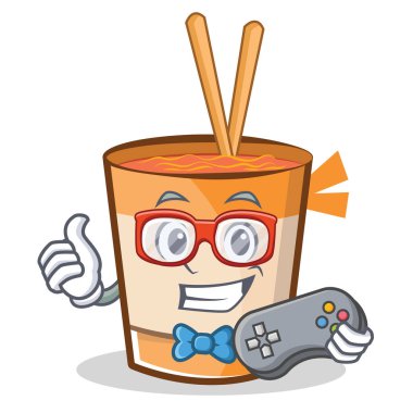 Oyun Kupası erişte karakter karikatür