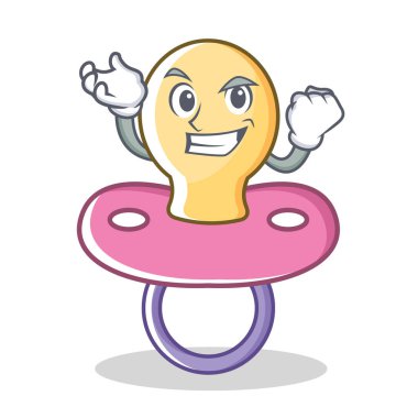 Başarılı bebek emziği karakter karikatür