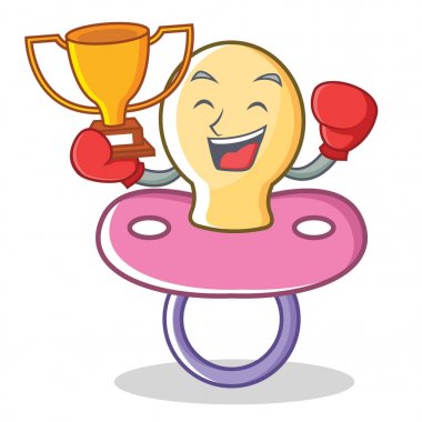 Boks bebek emziği karakter karikatür