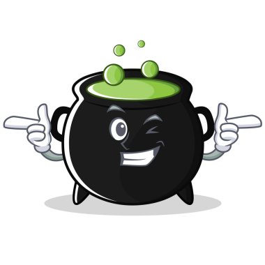 Wink sihirli kazan karakter karikatür