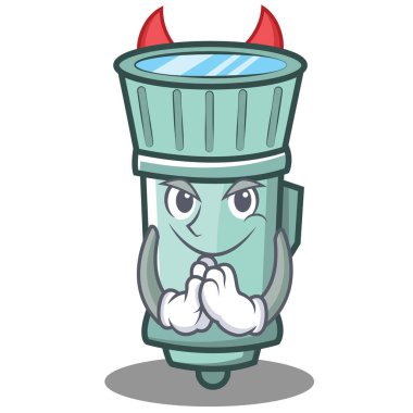 Şeytan el feneri çizgi film karakter stili