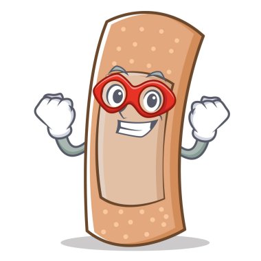 Süper kahraman grubu yardım karakter karikatür