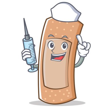 Hemşire grup yardım karakter karikatür