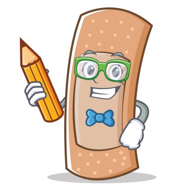 Öğrenci grubu yardım karakter karikatür