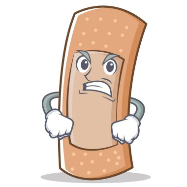 Öfkeli grup yardım karakter karikatür