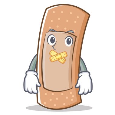 Sessiz grubu yardım karakter karikatür