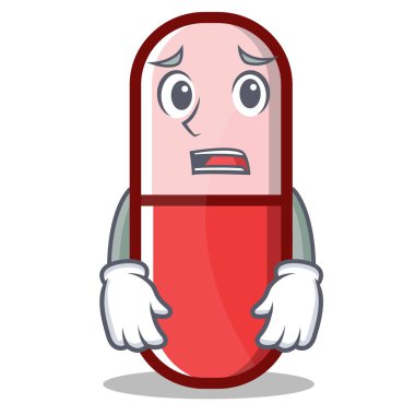 Korkarım hap kapsül çizgi film karakteri
