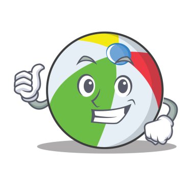 Top karakter karikatür tarzı Yaşasın