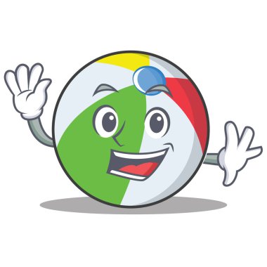 Top karakter karikatür tarzı