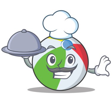 Top karakter karikatür tarzı