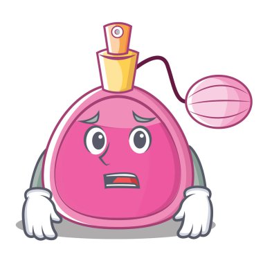 Korkarım parfüm karakter karikatür tarzı