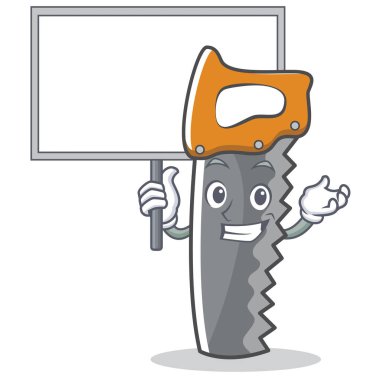 Yönetim Kurulu el testere karakter karikatür getirmek