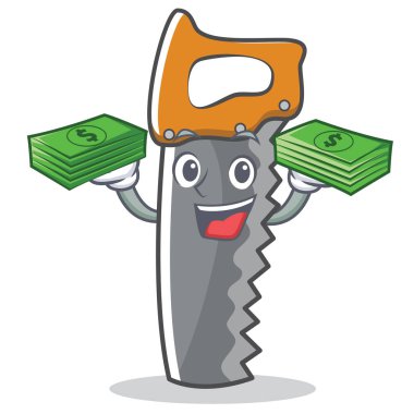 Parayla el karakter karikatür gördüm.