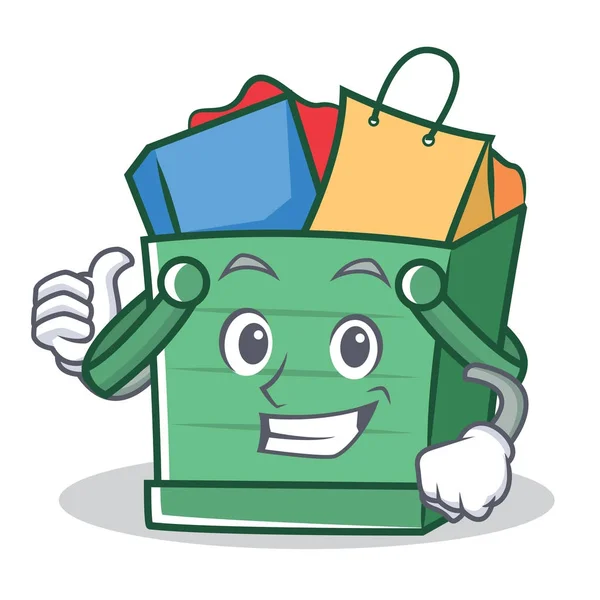 Tienen una idea cesta de lavadero personaje de dibujos animados