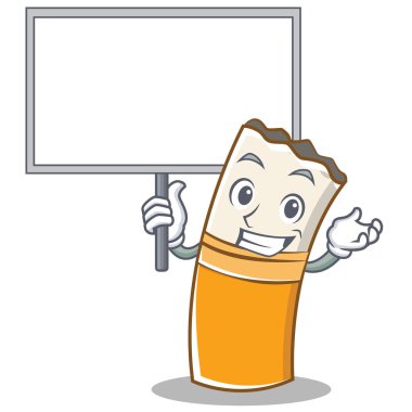 Yönetim Kurulu sigara karakter karikatür tarzı getirmek