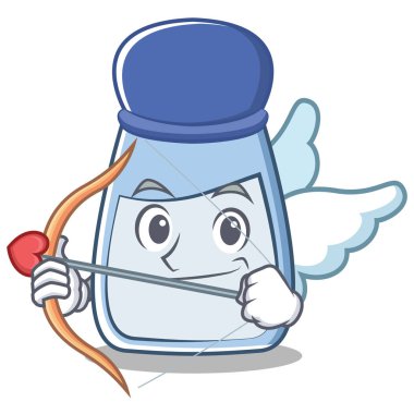 Aşk tanrısı tuz karakter karikatür tarzı