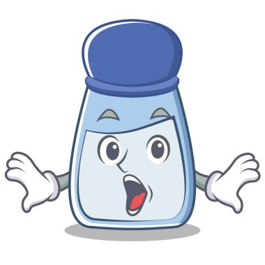 Sürpriz tuz karakter karikatür tarzı