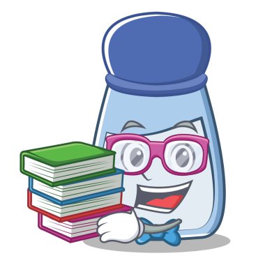 Geek tuz karakter karikatür tarzı