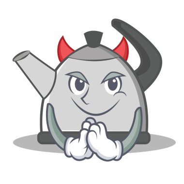 Şeytan İbriği karakter karikatür tarzı