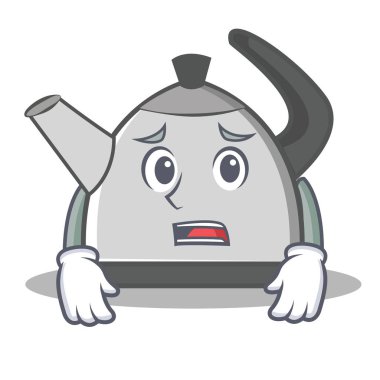 Yazık ki su ısıtıcısı karakter karikatür tarzı