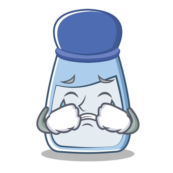 Weinen Salz Charakter Cartoon-Stil — Stockvektor