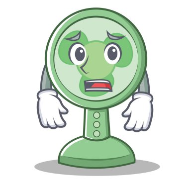 Korkarım fan karakter karikatür tarzı