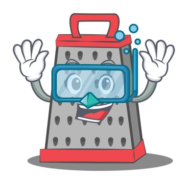 Dalış mutfak rende karakter karikatür