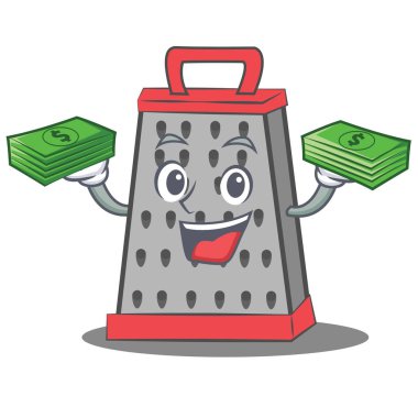 Para mutfak rende karakter karikatür ile