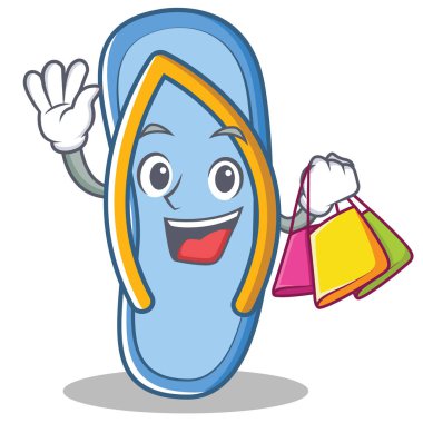 Karakter karikatür floplar Flip alışveriş