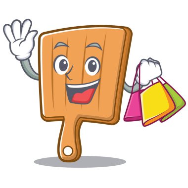 Alışveriş mutfak kurulu karakter karikatür