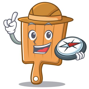 Explorer mutfak kurulu karakter karikatür