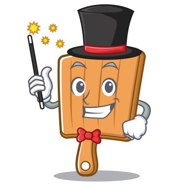 Sihirbaz mutfak kurulu karakter karikatür