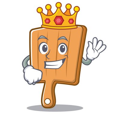 Kral mutfak kurulu karakter karikatür