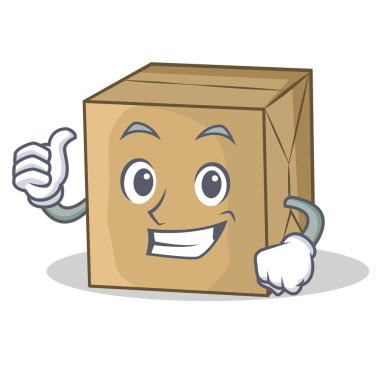 Karton karakter karakter koleksiyonuna Yaşasın